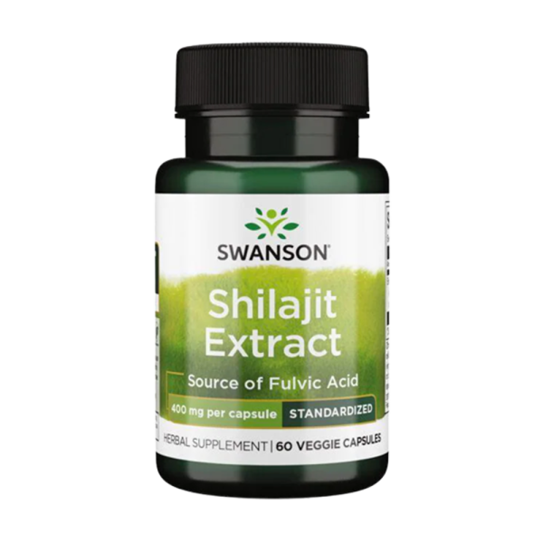 Swanson Shilajit Extract 400mg 60 VCaps