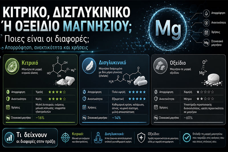Μαγνήσιο: Ποια Μορφή Είναι Καλύτερη για Μύες και Ύπνο;