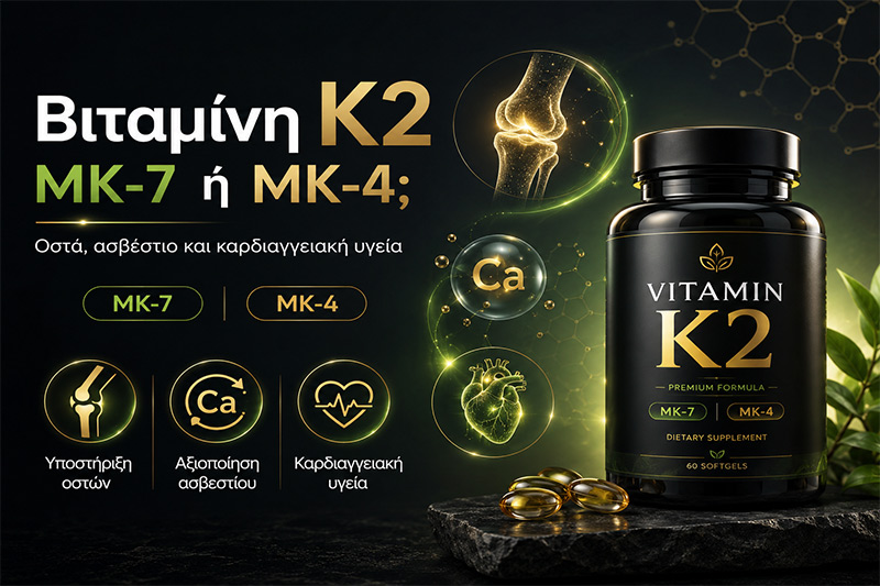 Vitamin K2: MK-7 or MK-4 for Bones and Calcium?