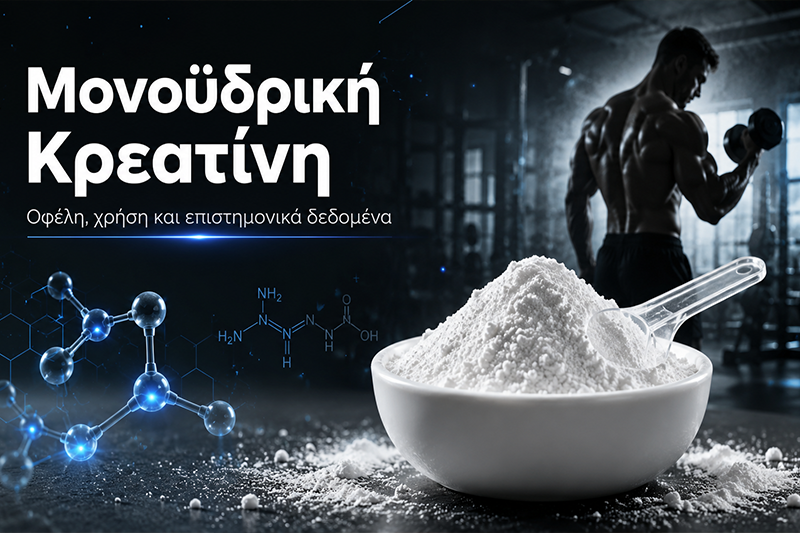 Μονοϋδρική Κρεατίνη: Τι Είναι και Ποια τα Οφέλη της