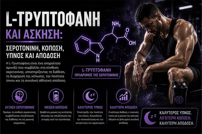 L-Tryptophan and Exercise: Serotonin, Fatigue, Sleep and Performance