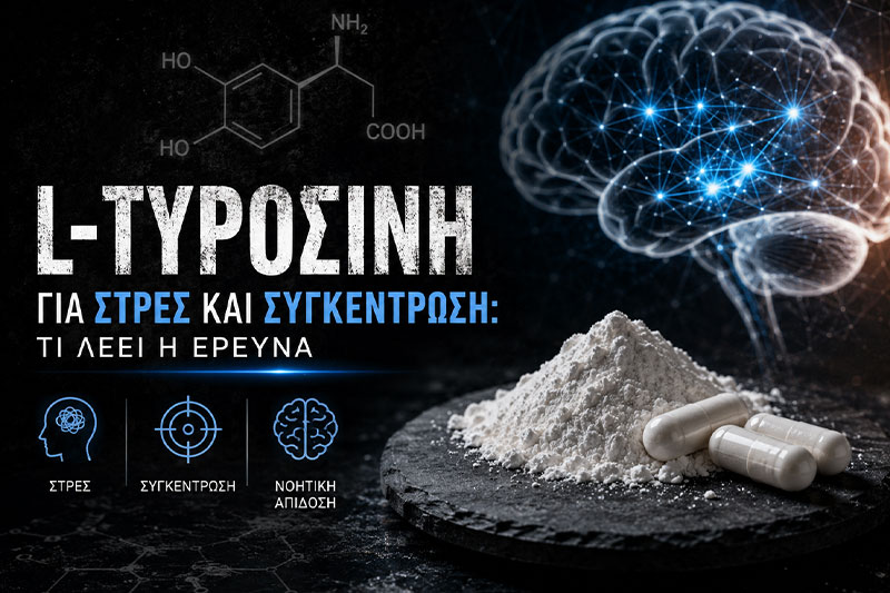 L‑Τυροσίνη για Στρες και Συγκέντρωση: Τι Λέει η Έρευνα