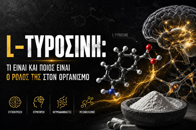 L‑Τυροσίνη: Ιδιότητες, Ρόλος και Επιστημονικά Δεδομένα