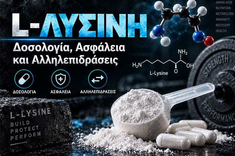L-Λυσίνη: Δοσολογία, Ασφάλεια και Αλληλεπιδράσεις