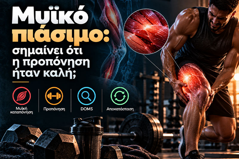 Μυϊκό πιάσιμο: σημαίνει ότι η προπόνηση ήταν καλή;