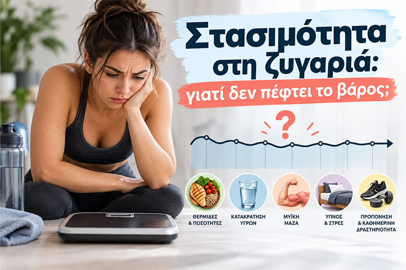Στασιμότητα στη ζυγαριά: γιατί δεν πέφτει το βάρος;