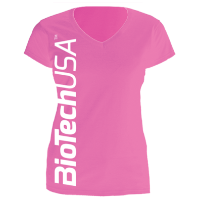Women's BioTech USA T-shirt Pink