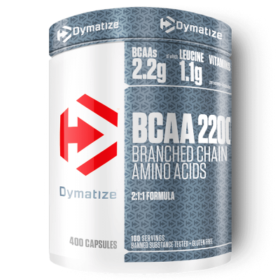 CAA & Amino Acids Dymatize BCAA 2200 400 caps