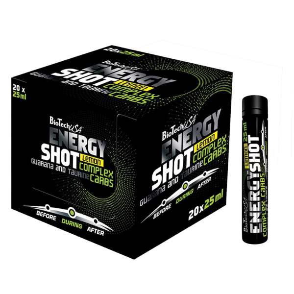 BioTech USA Energy Shot 20 x 25ml