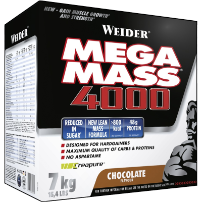 Muscle Mass Growth Weider Mega Mass 4000 7000g