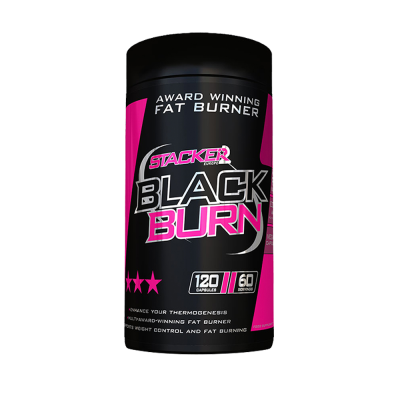 Fat Burning Products Stacker2 Black Burn 120 Caps