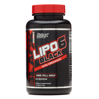 Thermogenic Nutrex Lipo 6 Black Ultra Concentrate 60 Caps