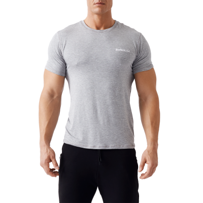 BioTech USA Alfred Fitted T-shirt Grey
