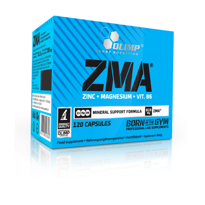 Προϊόντα με Ψευδάργυρο και Μαγνήσιο (ΖΜΑ) Olimp ZMA 120 Caps