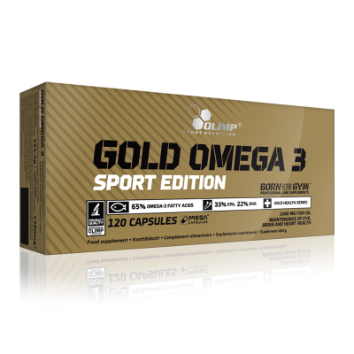 Αθλητική Διατροφή Olimp Gold Omega 3 Sport Edition 1000mg 120 caps