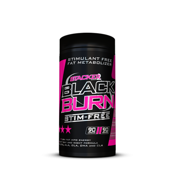 Stacker2 Black Burn Stim-Free 90 Caps