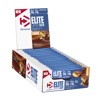 Recovery Bars Dymatize Elite Layer Bar 18 x 60g