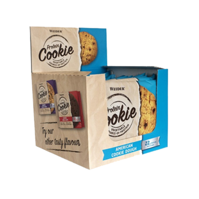   Weider Vegan Protein Cookie 12 x 90g