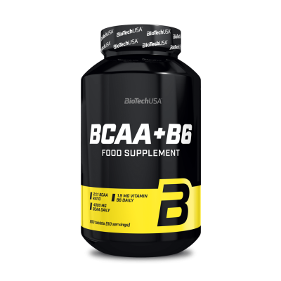 Branched Chain Amino Acids (BCAA) BioTech USA BCAA + B6 200 Tabs