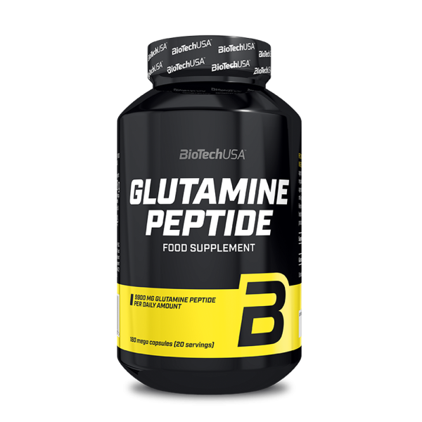 BioTech USA Glutamine Peptide 180 Mega Caps