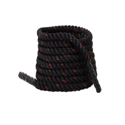 Viking Battle Rope Polyester - Crossfit Rope 12m Black