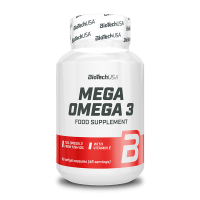 Βασικά Λιπαρά BioTech USA Mega Omega 3 90 Caps