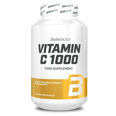 Vitamins & Minerals BioTech USA Vitamin C 1000 250 Tabs