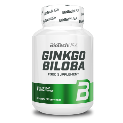 Εγκέφαλος και Μνήμη BioTech USA Ginkgo Biloba 90 Tabs
