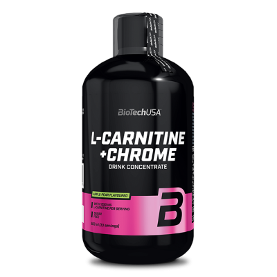 Λιποδιαλύτες BioTech USA L-Carnitine + Chrome 500ml