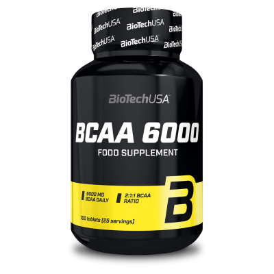 Branched Chain Amino Acids (BCAA) BioTech USA BCAA 6000 100 Tabs