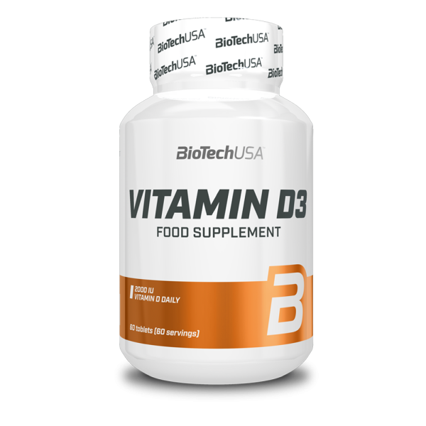 BioTech USA Vitamin D3 60 Tabs