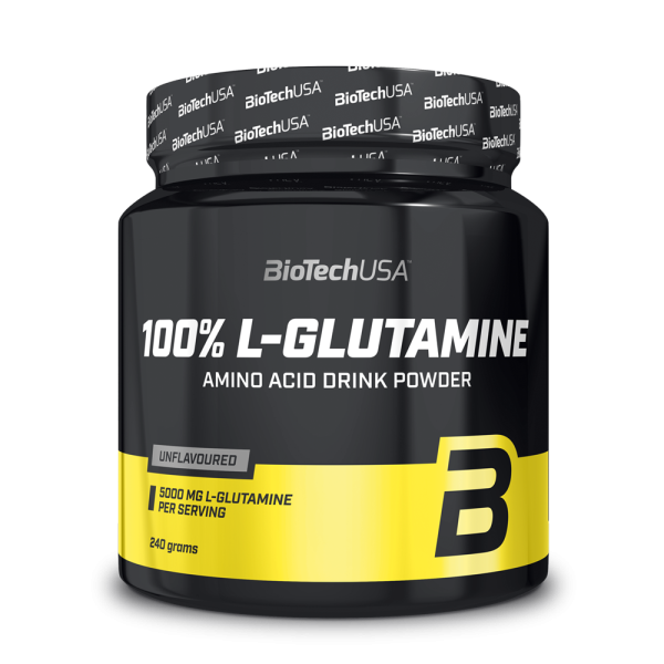 BioTech USA L-Glutamine 100% 240g