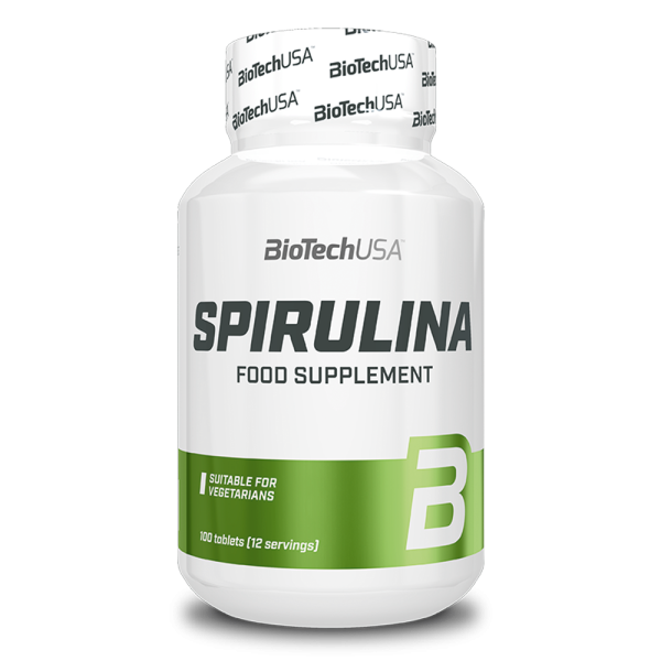 BioTech USA Spirulina 100 Tabs