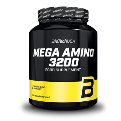 Basic Amino Acids BioTech USA Mega Amino 3200 500 Tabs