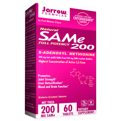 Antioxidants & Herbs Jarrow Formulas SAMe 200 60 Tabs