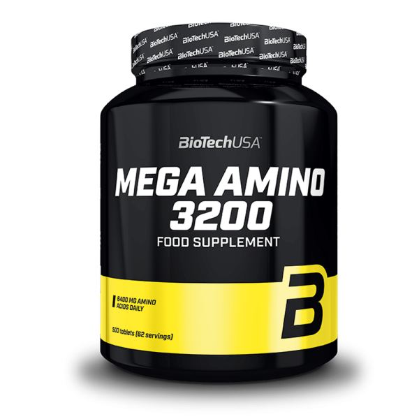 BioTech USA Mega Amino 3200 500 Tabs