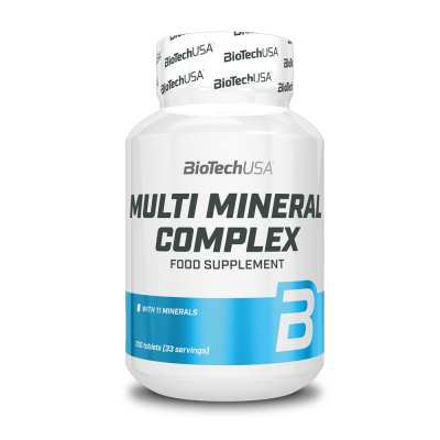 Μεταλλικά Στοιχεία BioTech USA Multi Mineral Complex 100 Tabs
