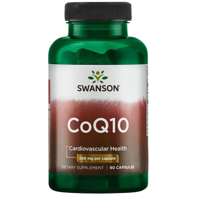 Heart & Cholesterol Swanson CoQ10 200mg 90 Caps