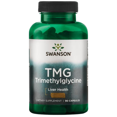 Ήπαρ και Αποτοξίνωση Swanson TMG (Trimethyglycine) 90 Caps
