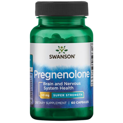   Swanson Pregnenolone Super Strength 50mg 60 Caps