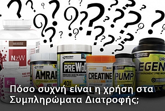 Συμπληρωματα διατροφης: έκταση χρήσης