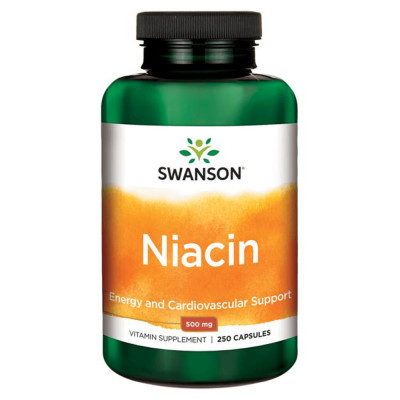 Swanson Niacin 500mg 250 Caps