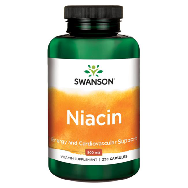 Swanson Niacin 500mg 250 Caps
