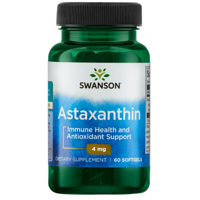 Swanson Astaxanthin 4mg 60 Softgels