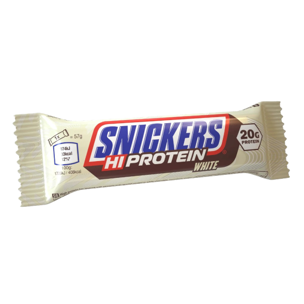 Snickers HI Protein Bar White Low Sugar 57g