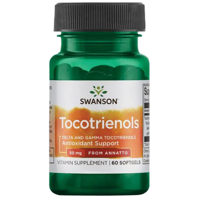 Swanson Tocotrienols 50mg 60 Softgels