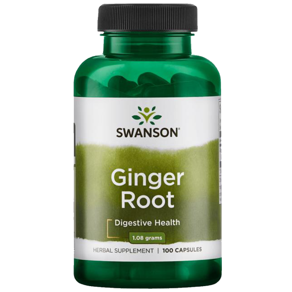 Swanson Ginger Root 540mg 100 Caps