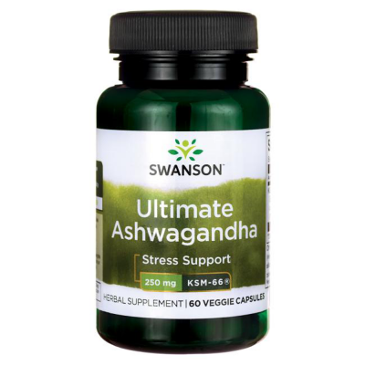Swanson Ultimate Ashwagandha 250mg 60 VCaps