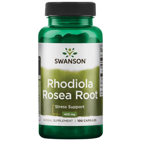 Swanson Rhodiola Rosea Root 400mg 100 Caps