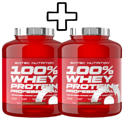 2x | 3x Pieces 2x Scitec Nutrition 100% Whey Protein Professional 2350g